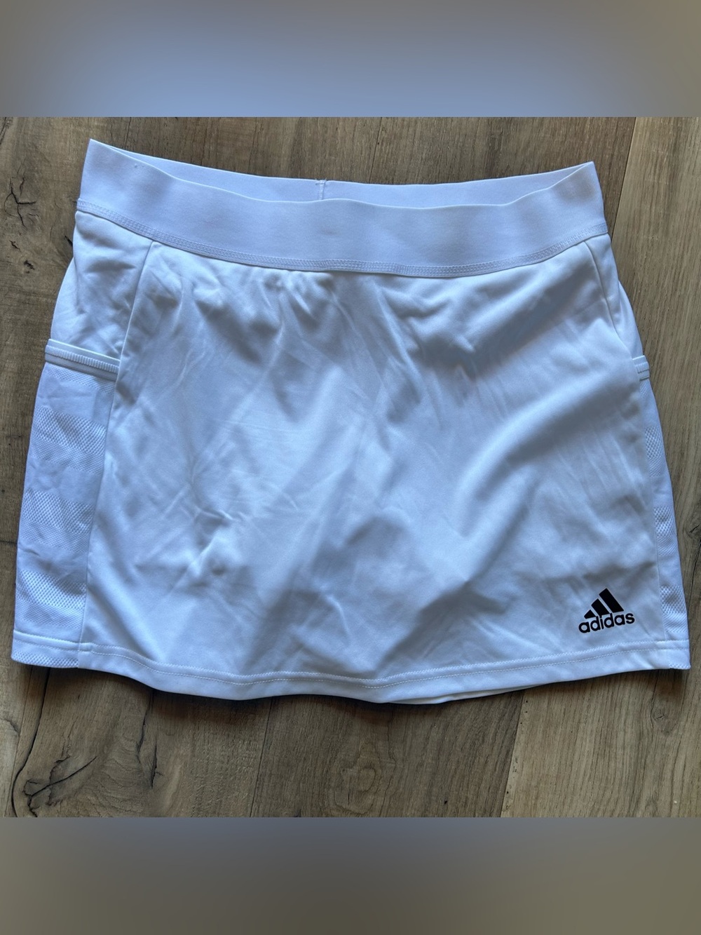 adidas White Women’s Performance Skort with Logo